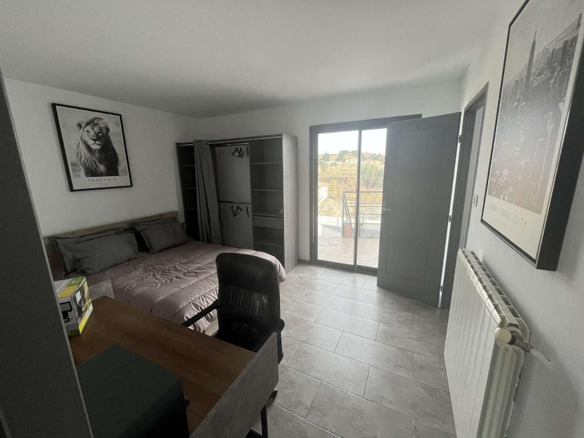 Superbe Appartement Avec Piscine Et Spa Privatif Villeneuve-lès-Béziers Extérieur photo