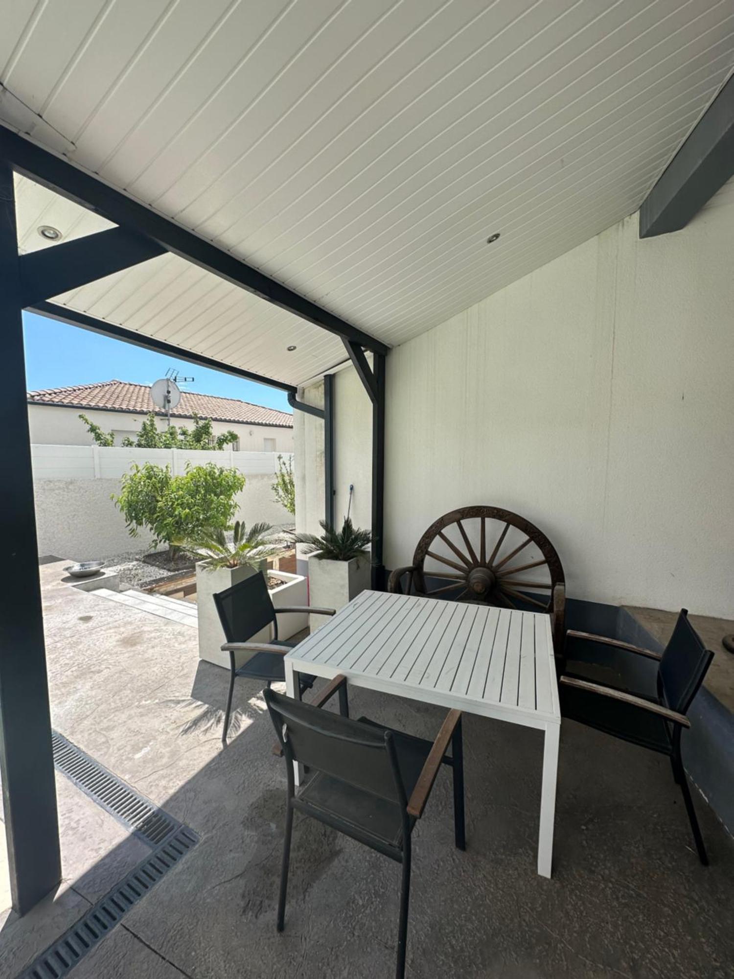 Superbe Appartement Avec Piscine Et Spa Privatif Villeneuve-lès-Béziers Extérieur photo